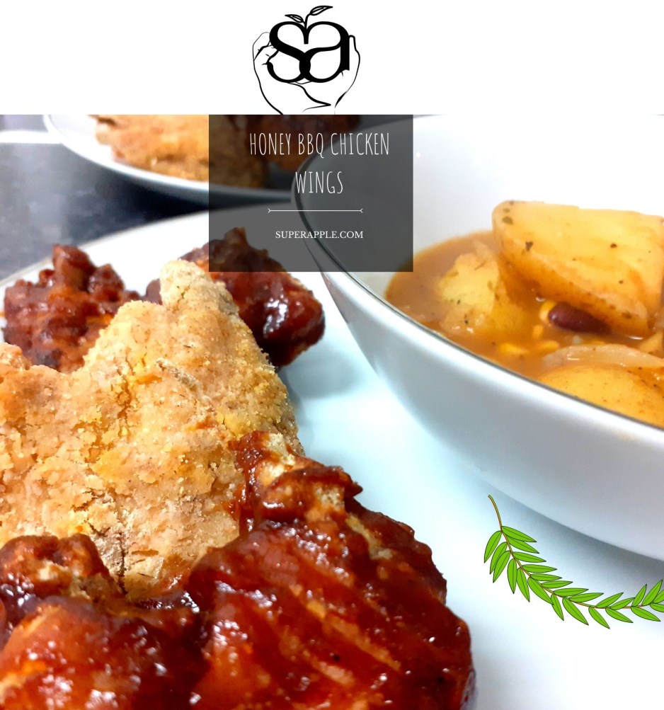 Red and White Collage Food Poster (7)